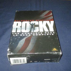 Rocky ~ The Complete Saga Collection (DVD, 2009, 6-Disc Set, Widescreen)